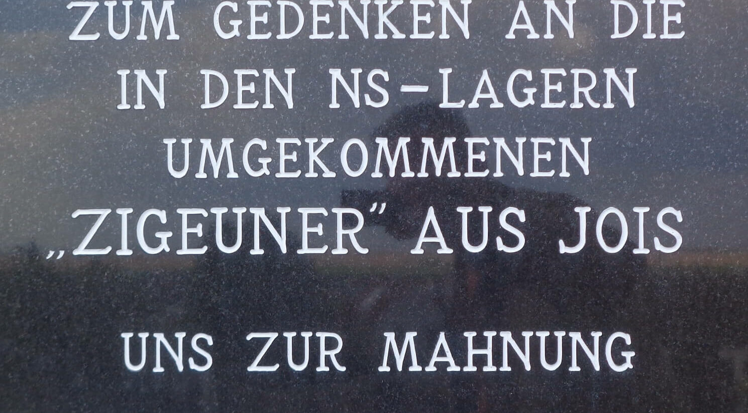 Abbildung der POI NS – Gedenktafel