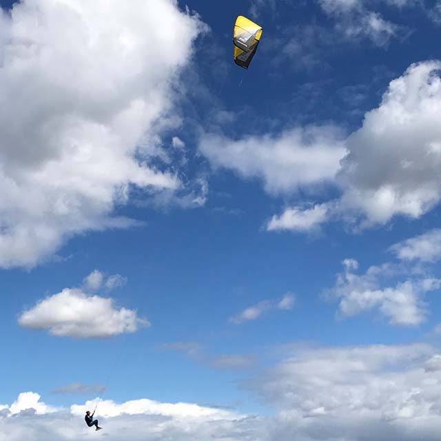Abbildung der Aktivität Kiten in der Joiser Bucht