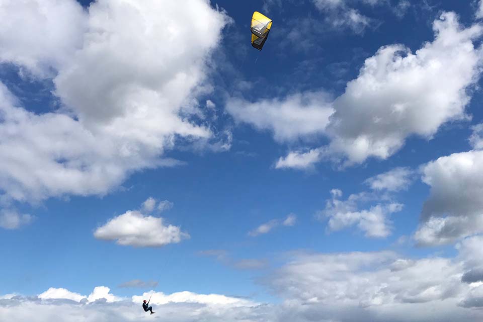 Abbildung der Aktivität Kiten in der Joiser Bucht