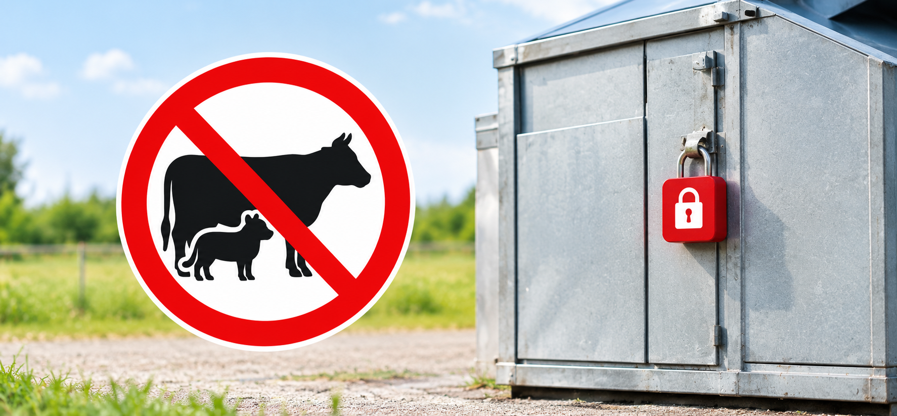 Abbildung der Beitrag Tierkadavercontainer gesperrt