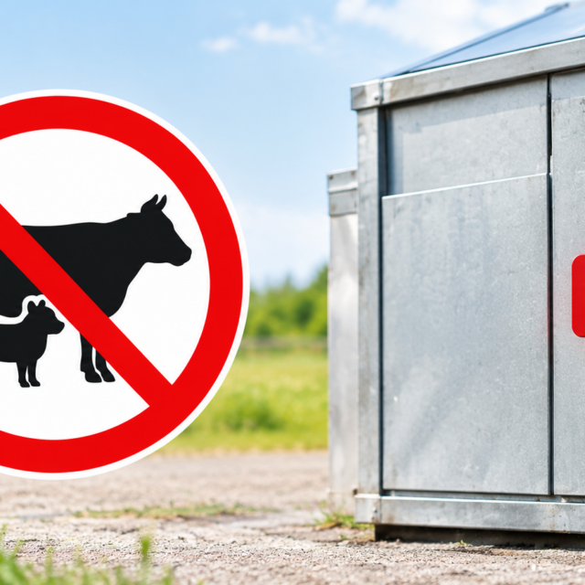 Abbildung der Beitrag Tierkadavercontainer gesperrt